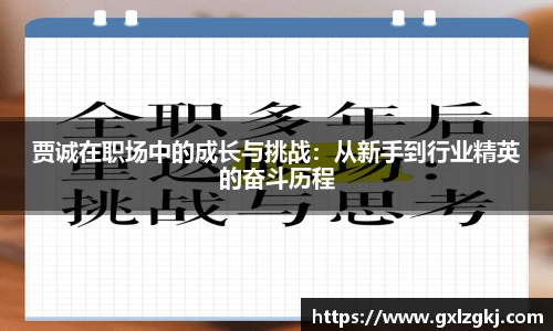贾诚在职场中的成长与挑战:从新手到行业精英的奋斗历程